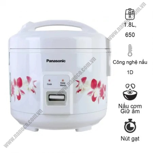 Nồi cơm điện nắp gài Panasonic SR-MVN187HRA