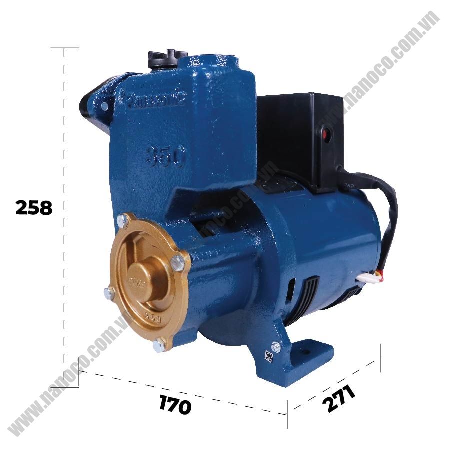 Máy bơm đẩy cao Panasonic GP-350JA-SV5/GP-350JA-NV5