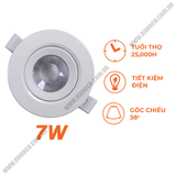  Đèn Downlight chỉnh góc Nanoco 