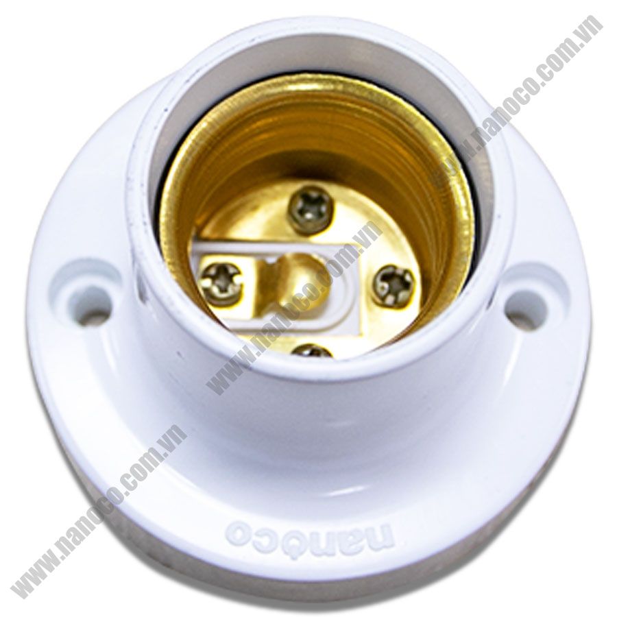 Đui đèn E27 Nanoco NAE2790W/ NAE2790BK