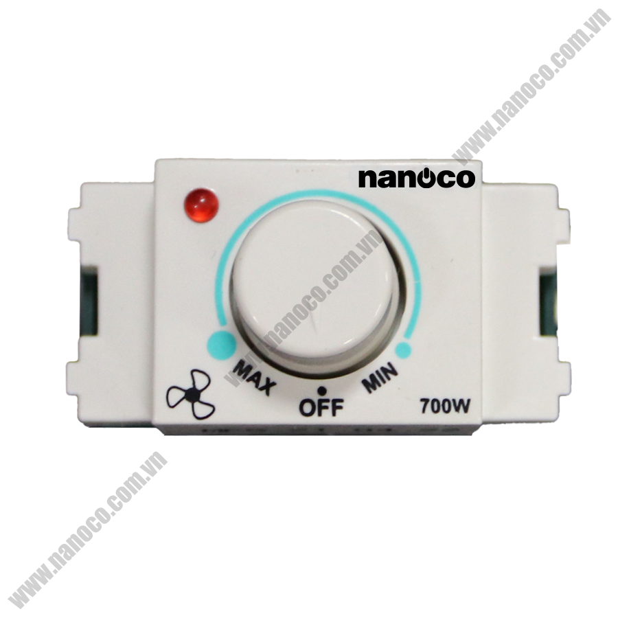 Công tắc điều chỉnh tốc độ quạt/ độ sáng đèn Nanoco