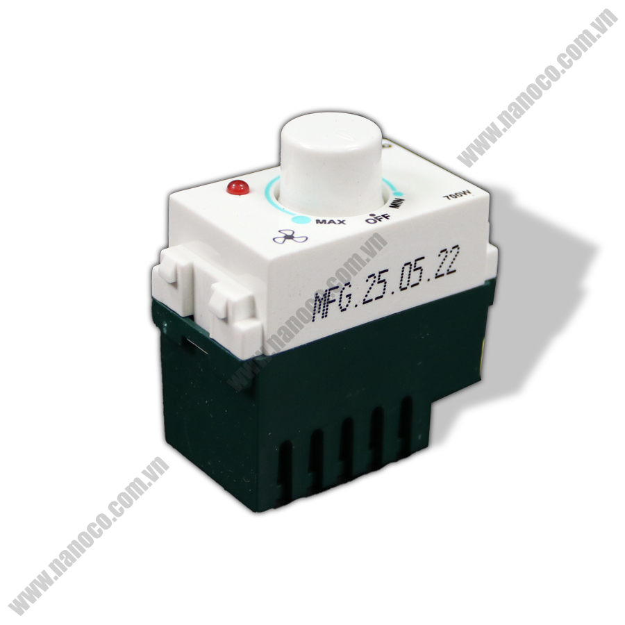 Công tắc điều chỉnh tốc độ quạt/ độ sáng đèn Nanoco
