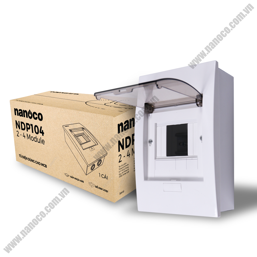 Tủ điện Nanoco NDP104P/NDP104