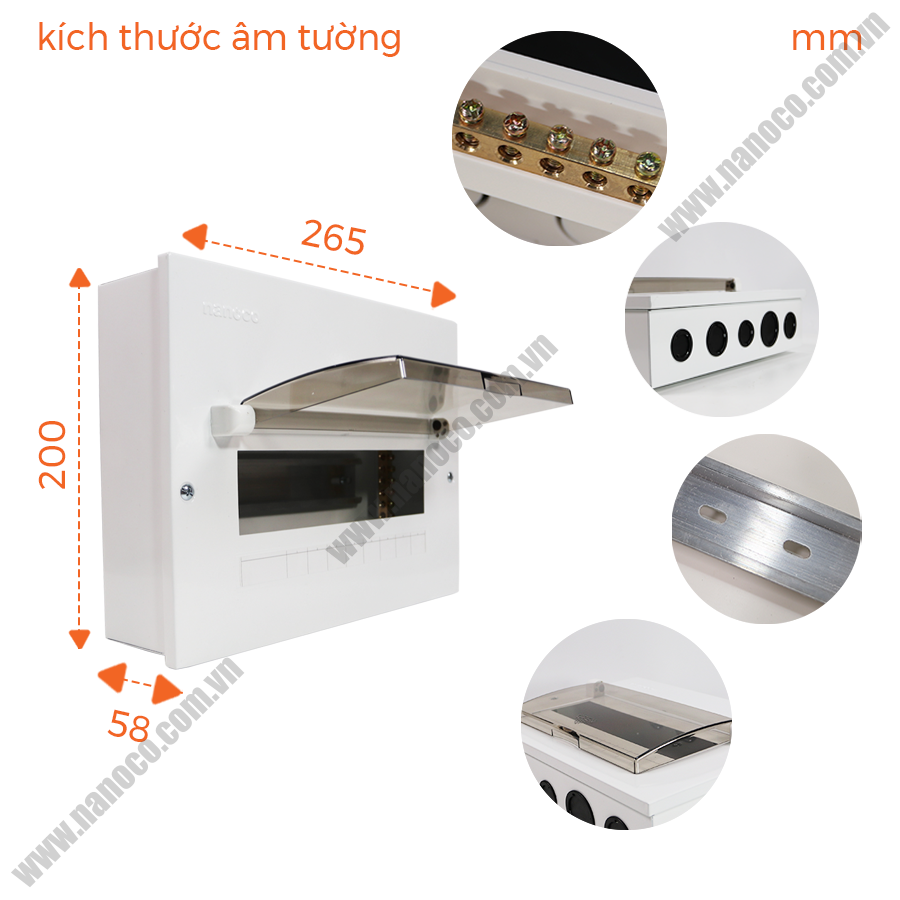 Tủ điện Nanoco NDP110