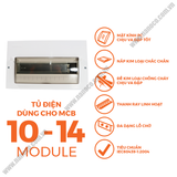  Tủ điện Nanoco NDP114 