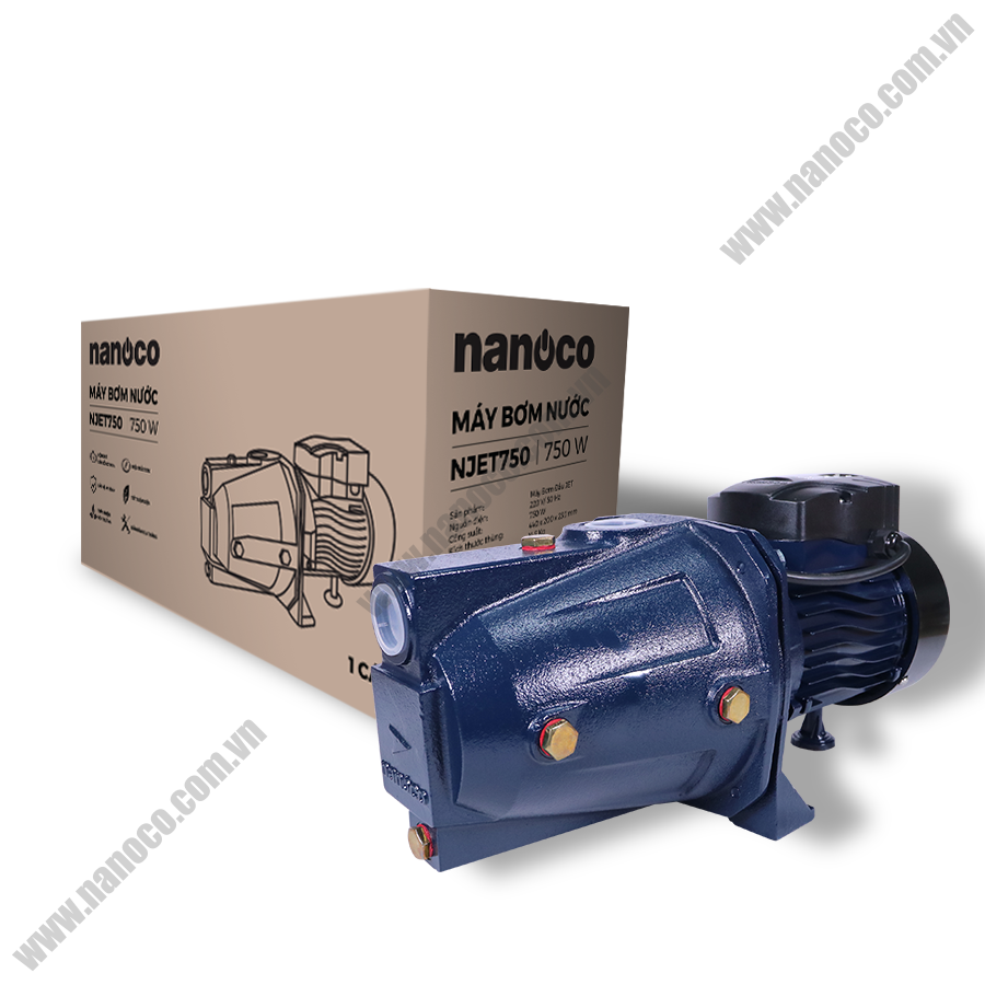 Máy bơm đầu JET Nanoco NJET750