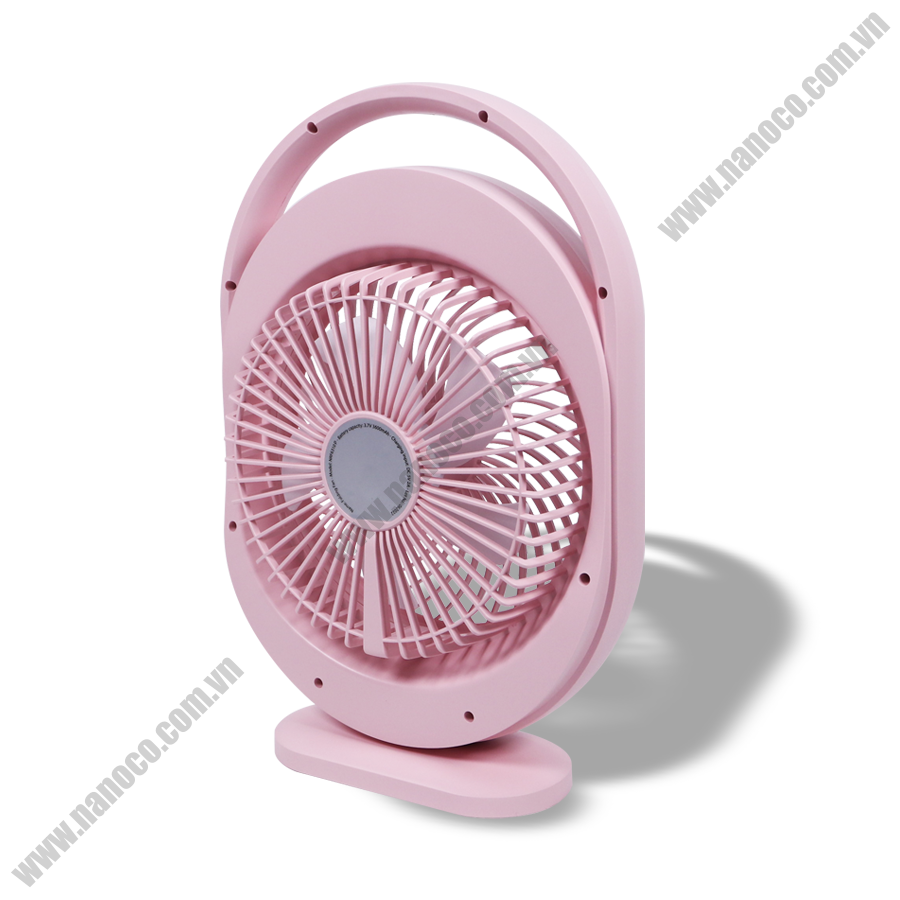 Quạt sạc điện mini đèn LED Nanoco NRF6310P
