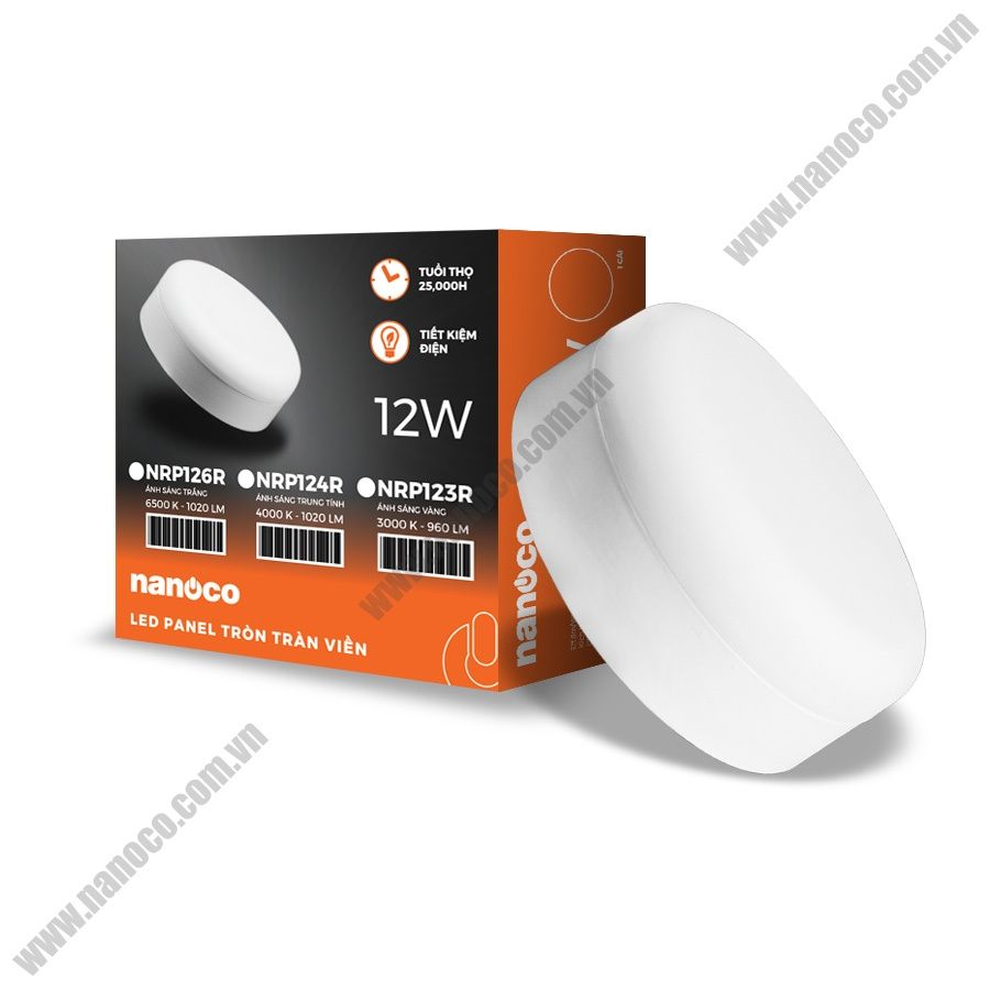  Đèn LED Panel ốp nổi tràn viền Nanoco 