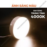  Đèn LED Panel ốp nổi tràn viền Nanoco 