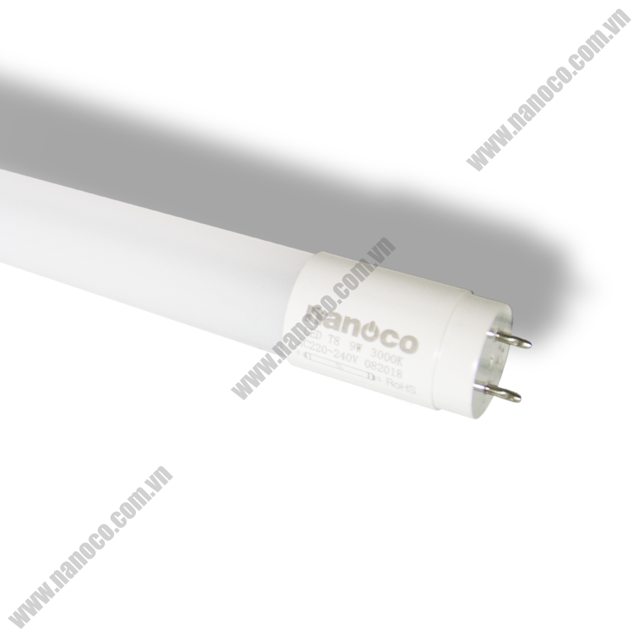  Bóng đèn LED tuýp T8 thủy tinh bọc nhựa Nanoco 