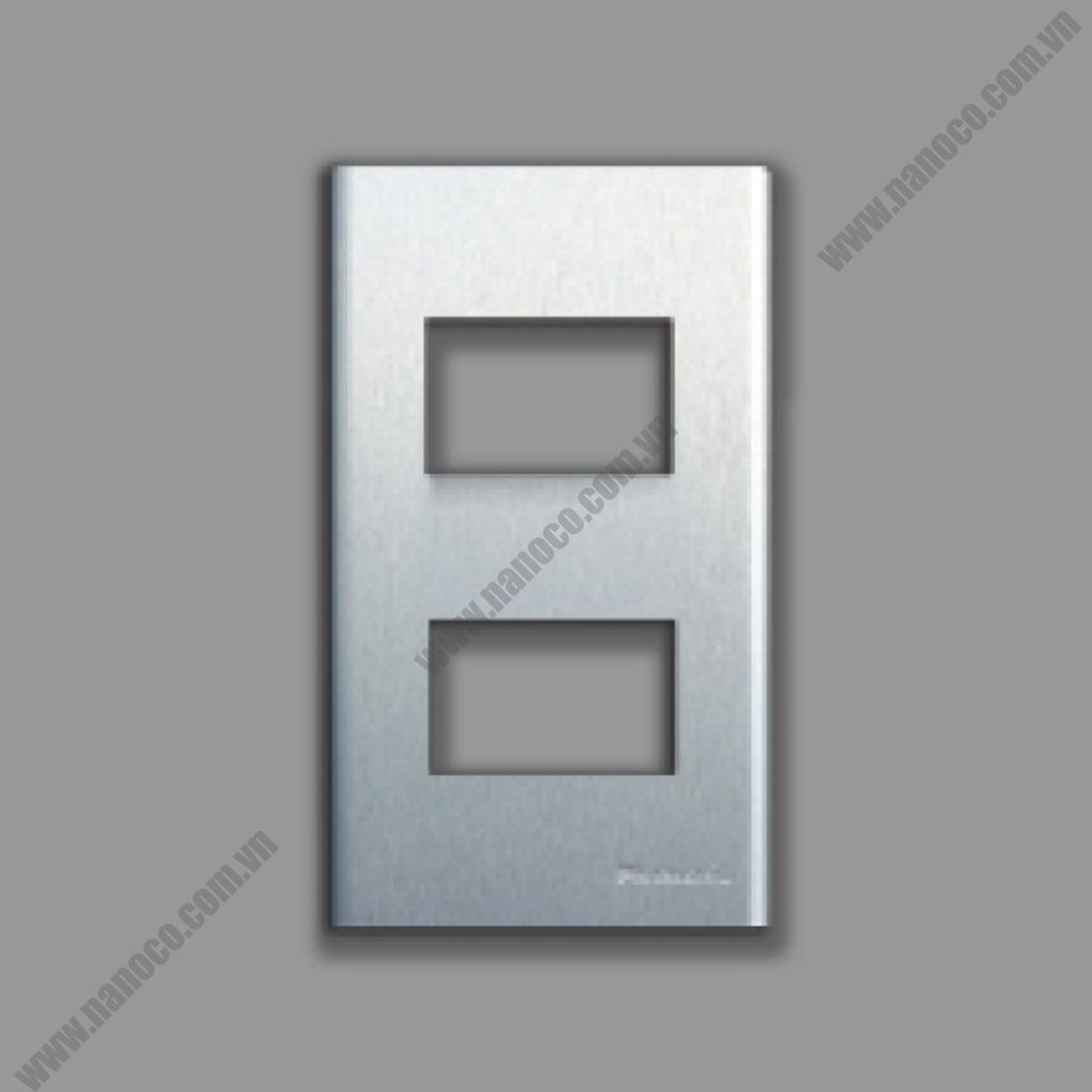 2 devices metal plate Wide Series Panasonic WEG6502-1
