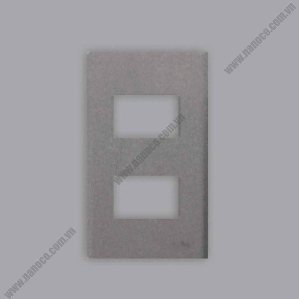 1 gang - 2 devices plate Wide Series Panasonic