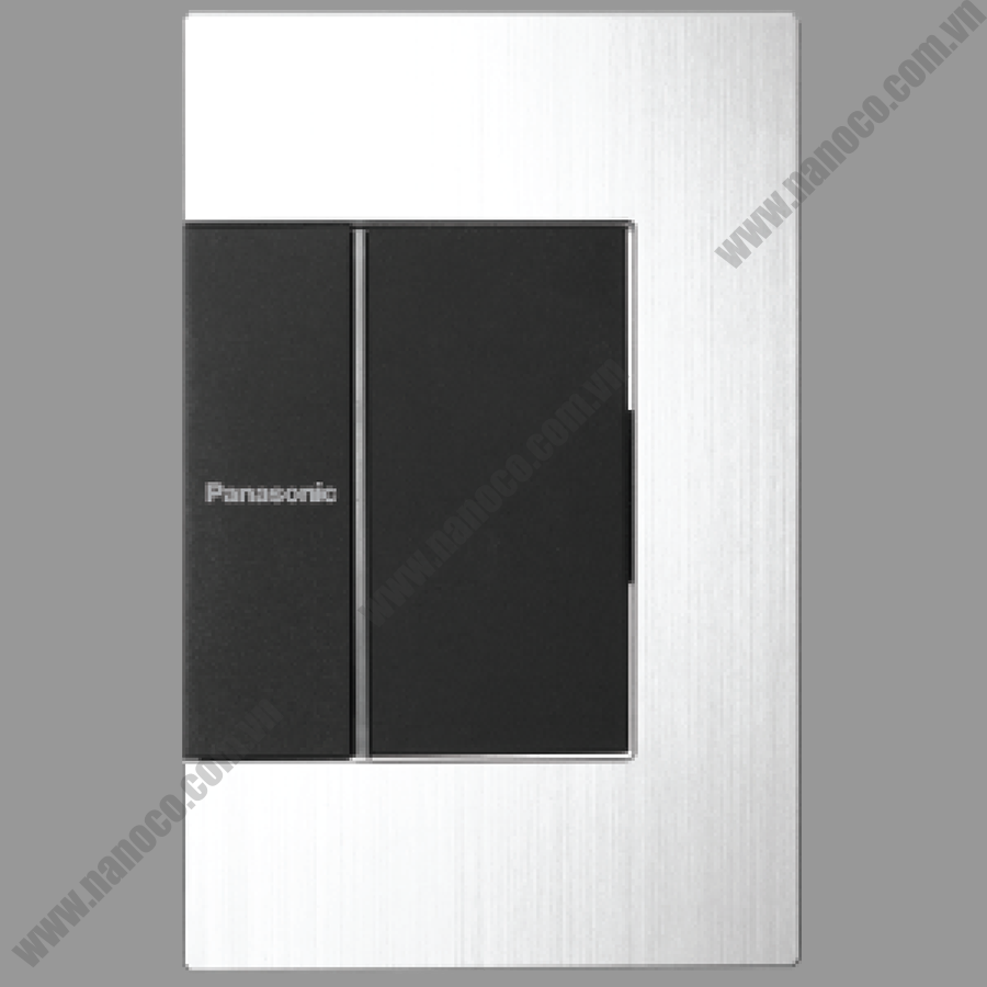 IIIuminated switch C - 2 ways 1 - device with plate GEN-X Panasonic WTEGP51552S-1-G