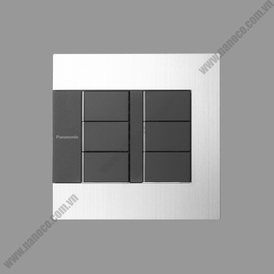 IIIuminated switch C - 2 ways 5 - device with plate GEN-X Panasonic WTEGP55582S-1-G