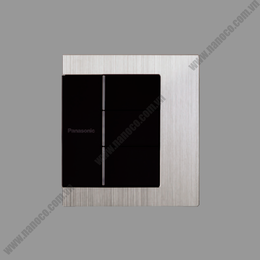 BS-Type Illuminated switch C 2 ways, 3 devices with plate GEN-X Panasonic