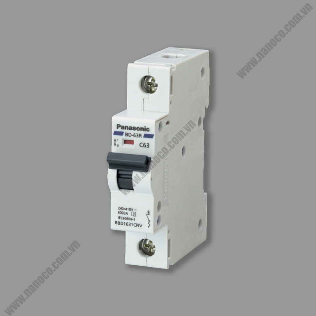 Circuit breaker DIN Type MCB 01 P Panasonic