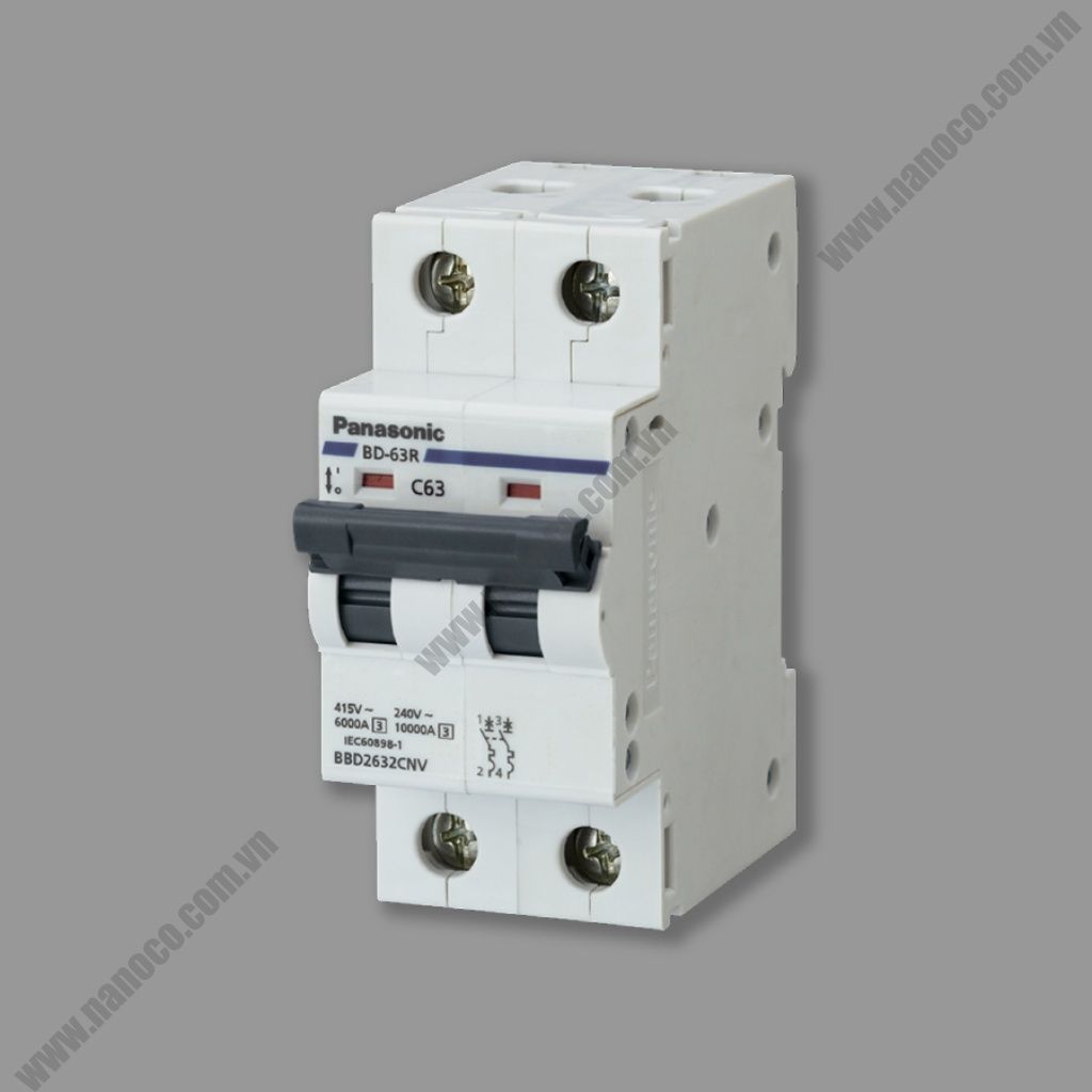  Circuit breaker DIN Type MCB 02 P Panasonic 