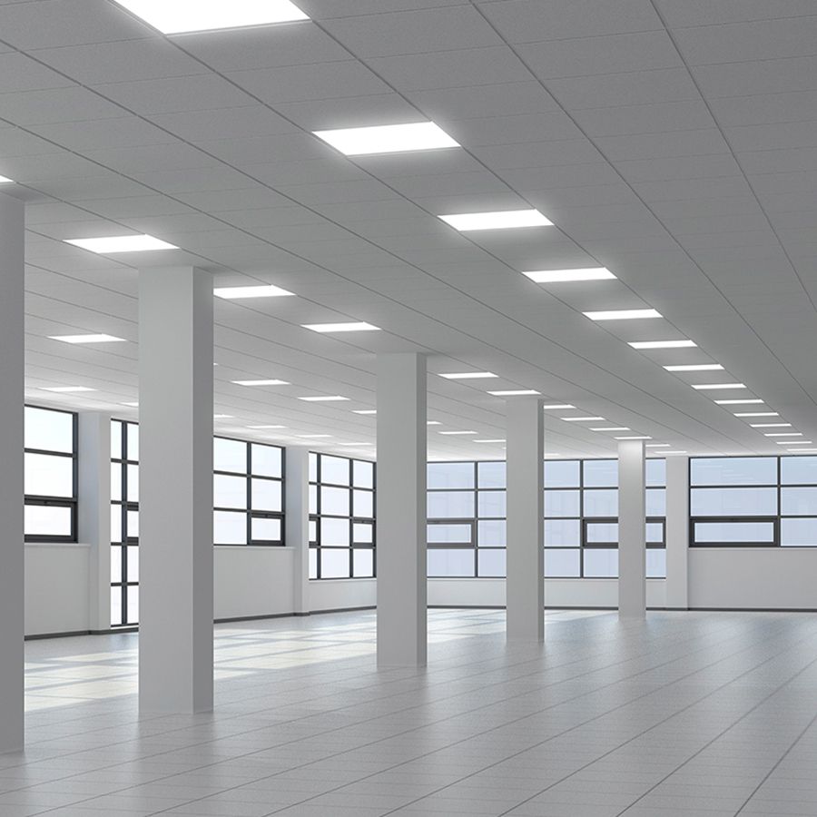 Đèn LED Panel Office Ốp Trần Loại Tấm 40W NPL30123 - Ánh Sáng Vàng