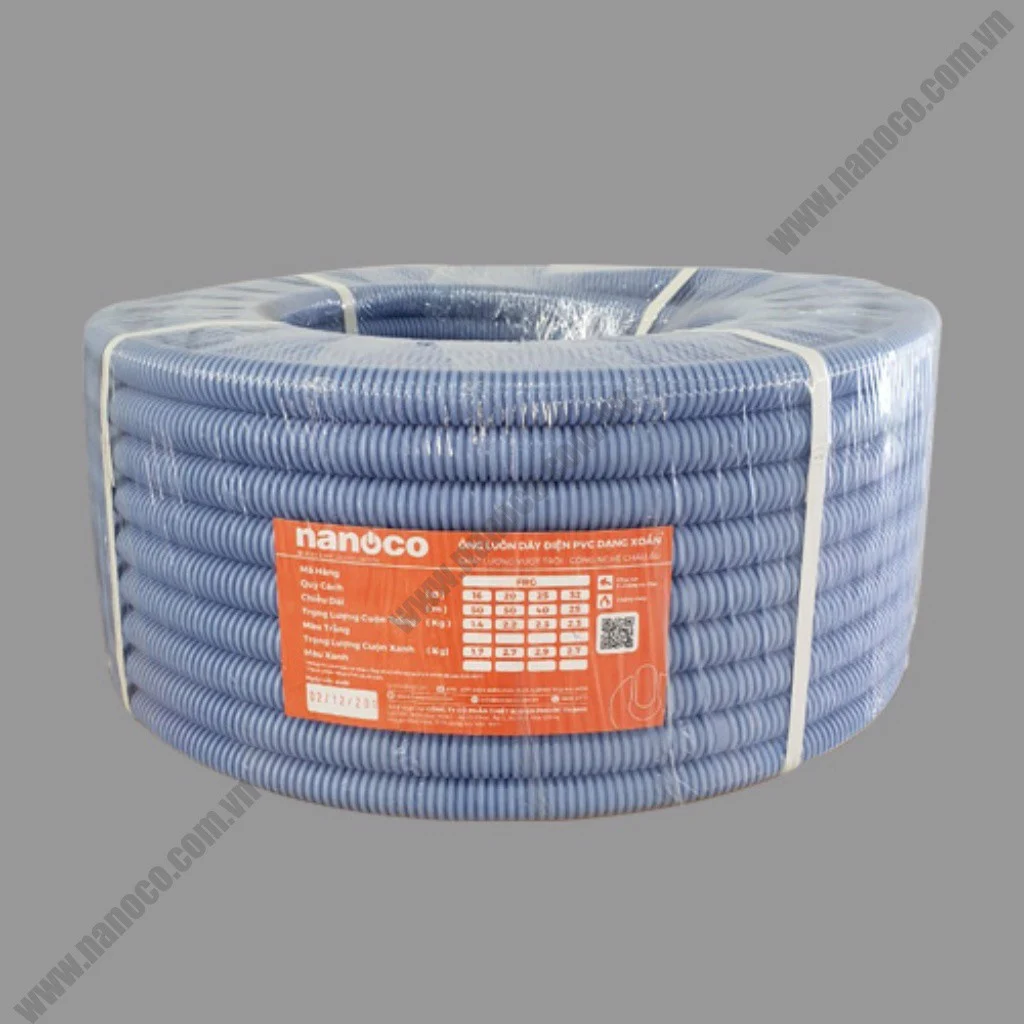 Twisted conduit PVC Nanoco (Blue)
