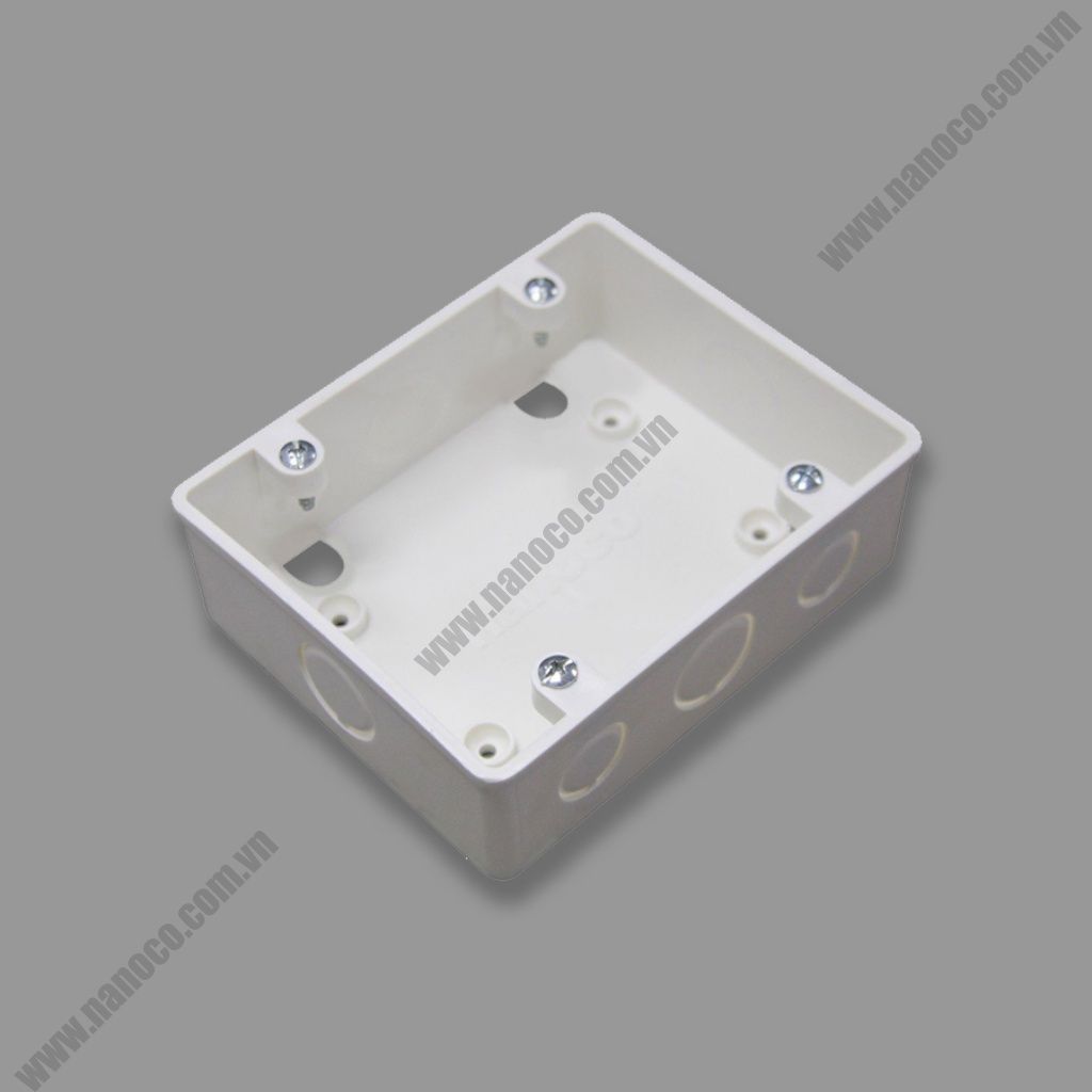 Wiring box - 2 gang Nanoco NPCA104