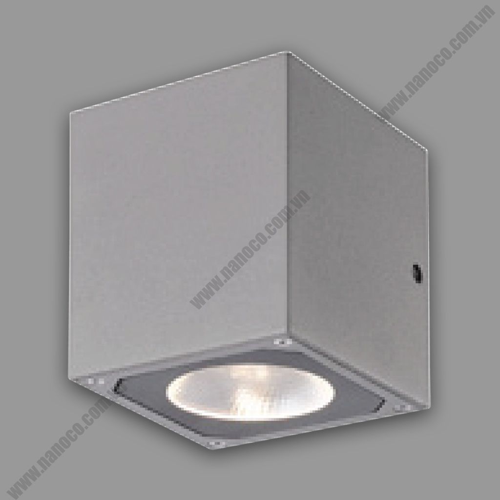 Đèn Gắn Tường Trang Trí Ngoài Trời LED Nanoco Hình Trụ Vuông