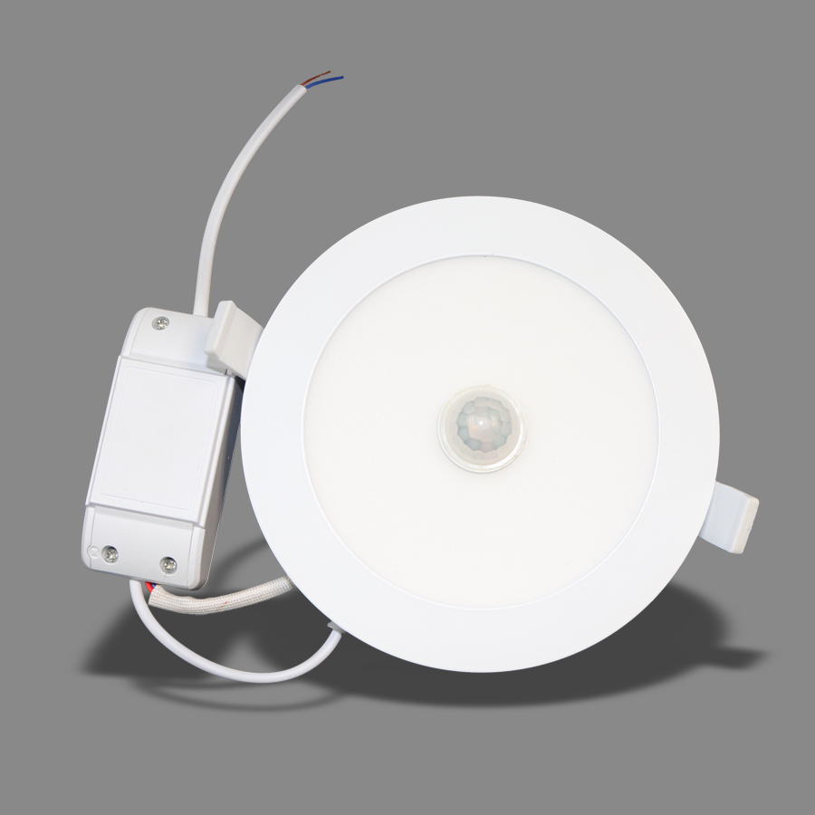 Đèn LED Slim Downlight Cảm Biến 12W NSD123S Ánh Sáng Vàng - Angel 120°