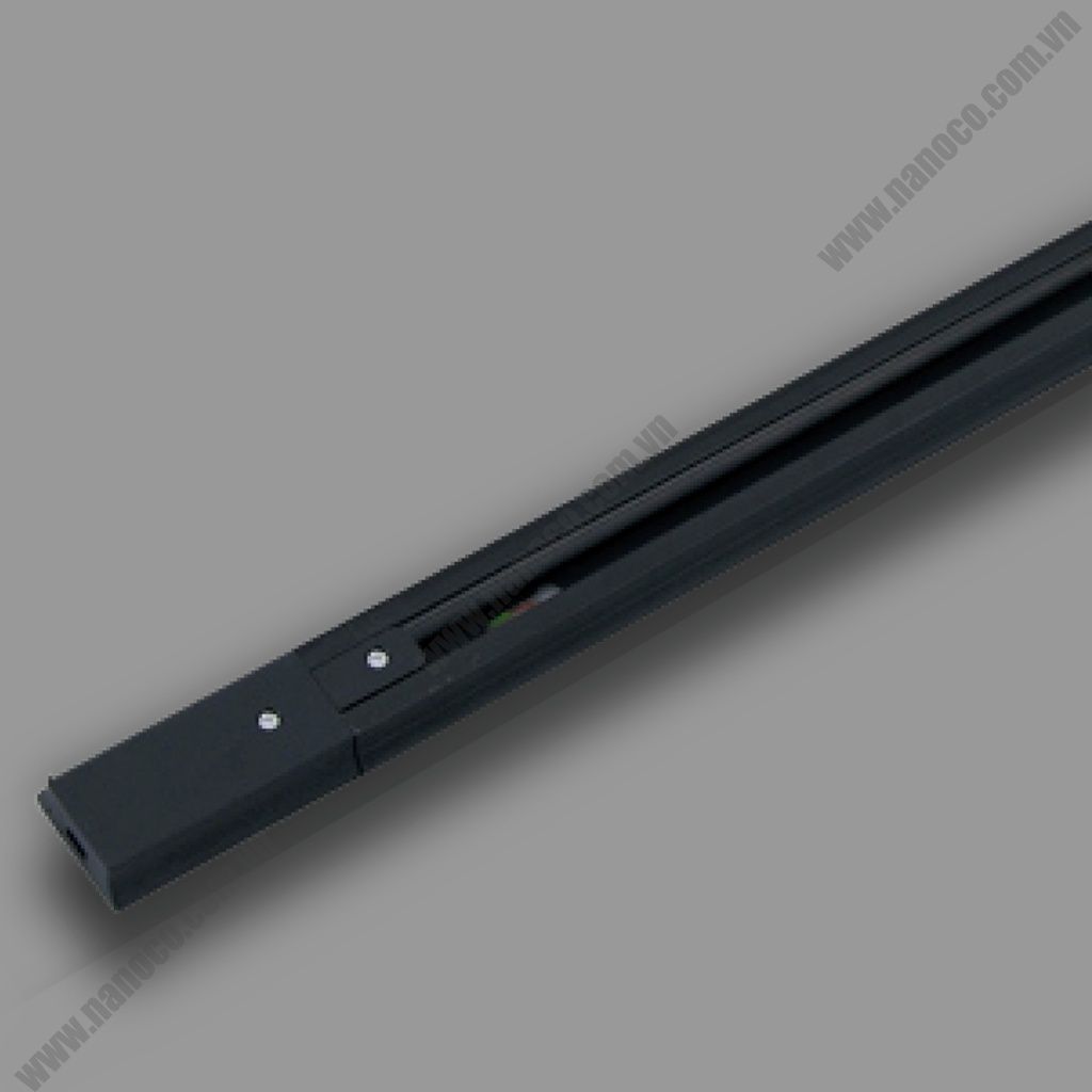 Thanh Ray Gắn Đèn LED Track Light Màu Đen
