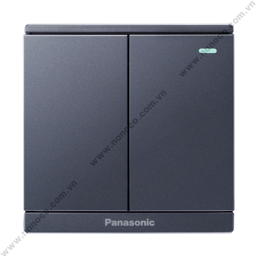  Bộ 2 công tắc B 1 chiều Moderva Panasonic (có chỉ báo) 