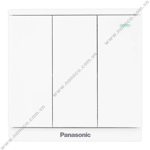  Bộ 3 công tắc C 2 chiều Moderva Panasonic (có chỉ báo) 