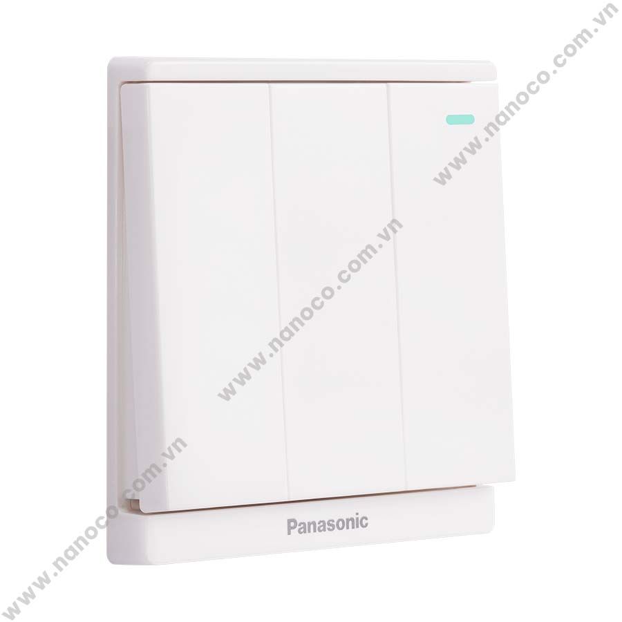 Bộ 3 công tắc C 2 chiều Moderva Panasonic (có chỉ báo)