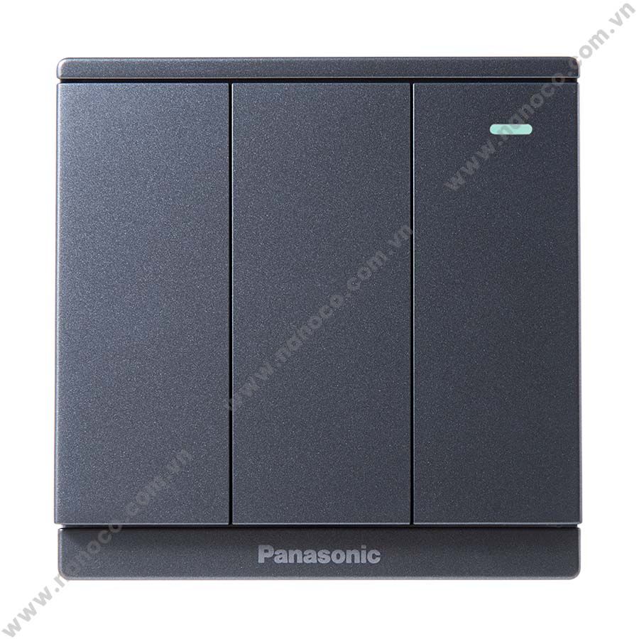 Bộ 3 công tắc C 2 chiều Moderva Panasonic (có chỉ báo)