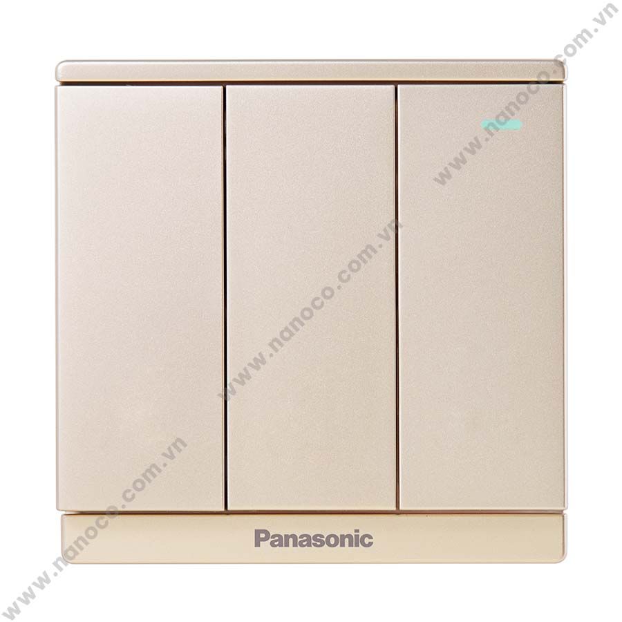  Bộ 3 công tắc C 2 chiều Moderva Panasonic (có chỉ báo) 