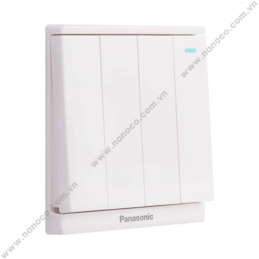 Bộ 4 công tắc C 2 chiều Moderva Panasonic (có chỉ báo)