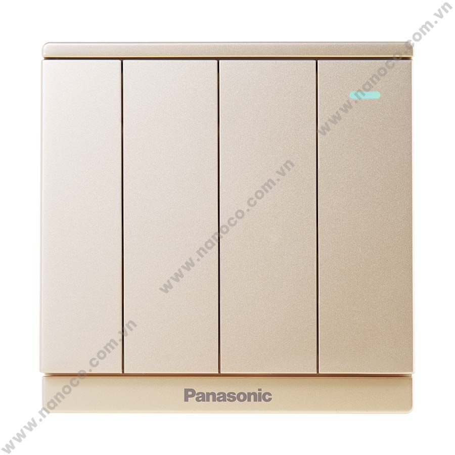 Bộ 4 công tắc C 2 chiều Moderva Panasonic (có chỉ báo)