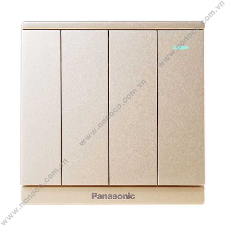 Bộ 4 công tắc C 2 chiều Moderva Panasonic (có chỉ báo)