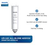 Lõi lọc Philips All-in-One ADD550/97 dành cho máy RO để bàn ADD6910