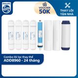 Bộ lõi lọc thay thế máy lọc nước ADD8960 - 24 tháng