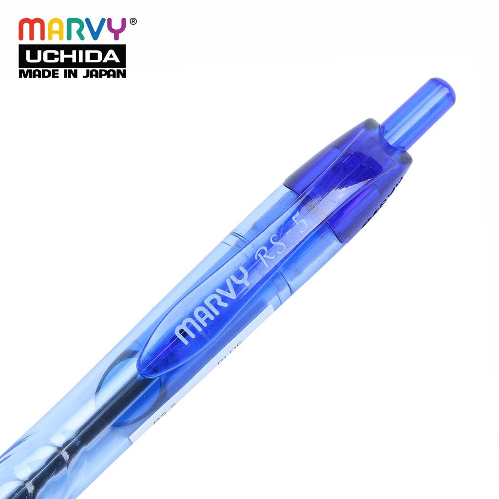 Combo 3 cây Bút bi bấm MARVY RS5 ngòi 0.5mm
