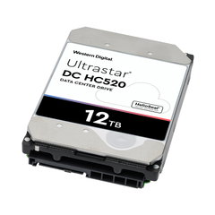 Ổ cứng HDD WD Ultrastar HC520 12TB 3.5 inch SATA Ultra 512E SE HE123 256MB Cache 7200RPM HUH721212ALE604