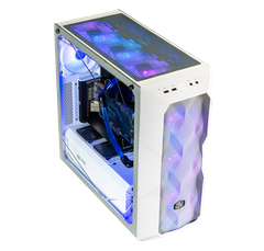 Case Coolermaster MASTERBOX TD500 Mesh  ARGB ( Black/White)