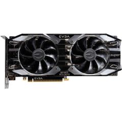 Evga Geforce RTX 2070 Super Xc Ultra, Overclocked, 2.75 Slot Extreme Cool Dual, 70C Gaming, RGB, Metal Backplate, 08G-P4-3173-Kr, 8GB Gddr6