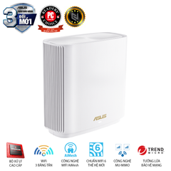 Bộ định tuyến MESH Asus ZenWiFi Router XT8 (W-2-PK), Chuẩn AX6600 ( 1 bộ 2 chiếc )