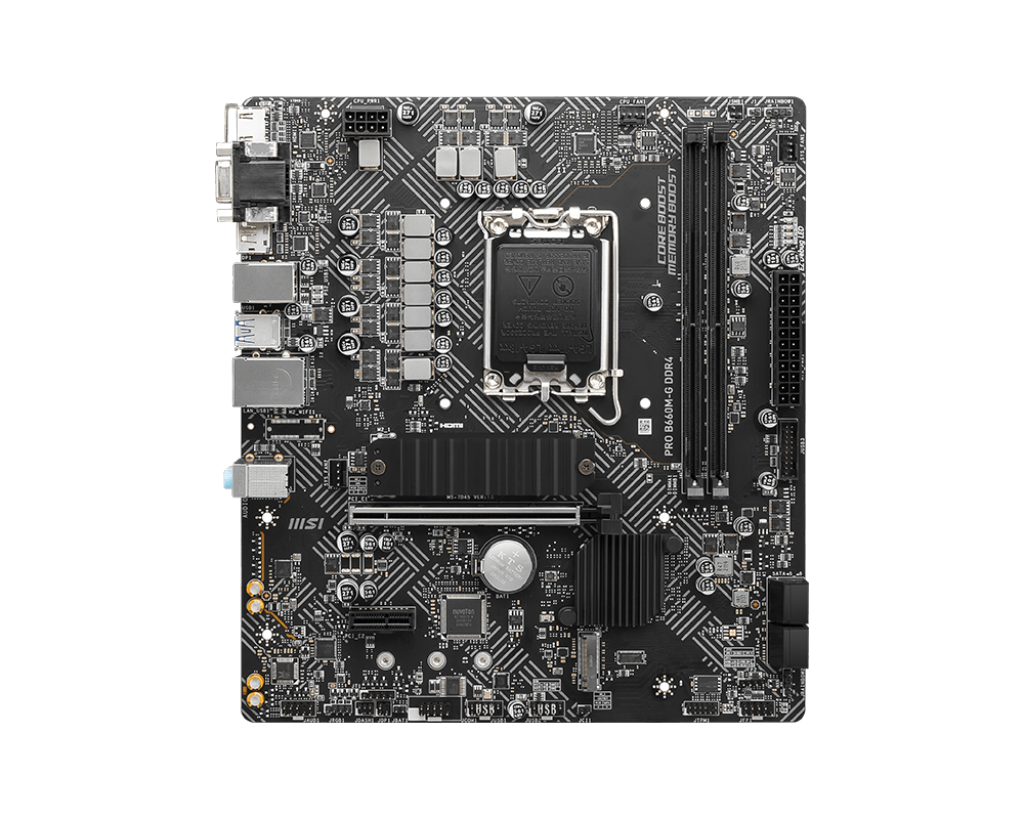 MAINBOARD MSI PRO B660M G DDR4 ( LGA1700 / M-ATX / 2XDDR4 )