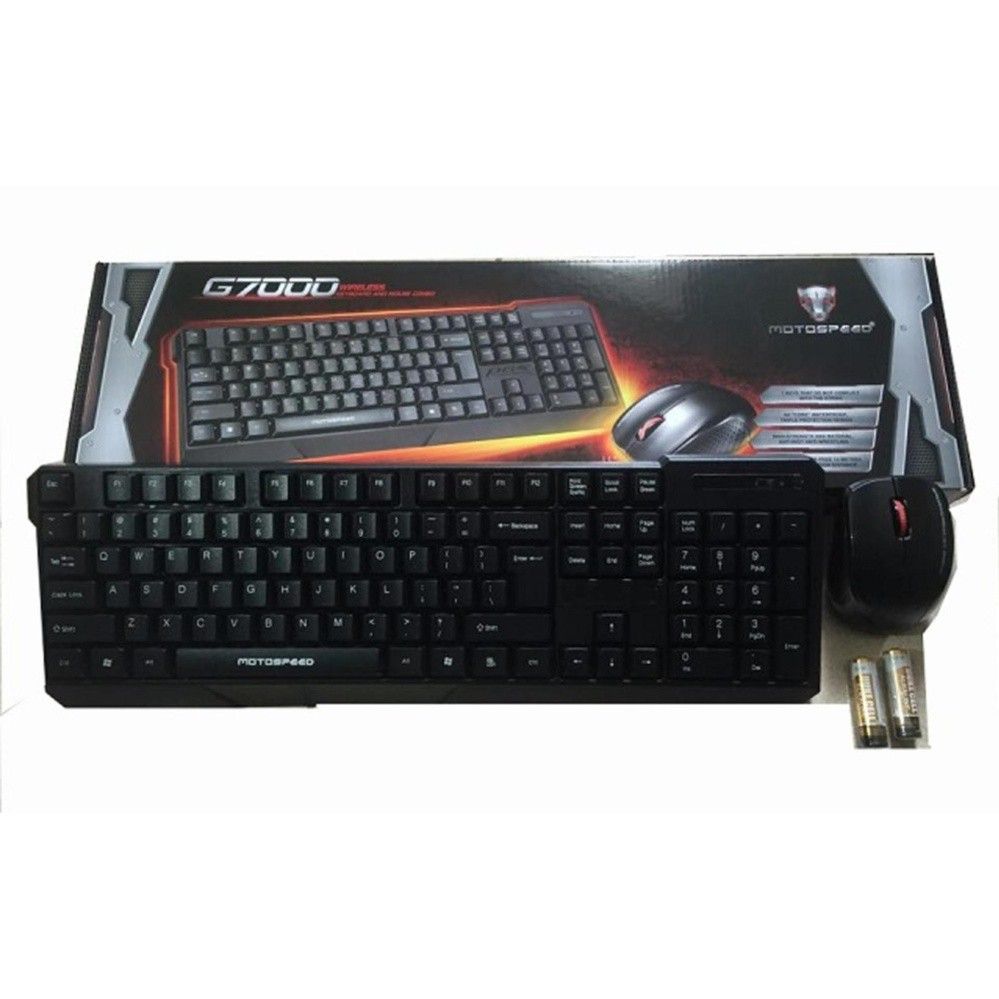 Bộ Key + Mouse Motospeed G7000 Wireless Combo