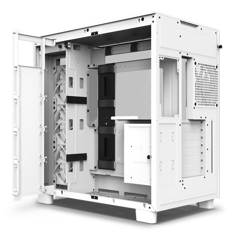 Case NZXT H9 Flow White