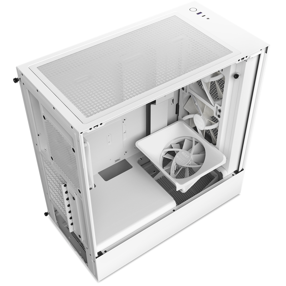 Case NZXT H5 Flow White RGB