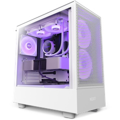 Case NZXT H5 Flow White RGB