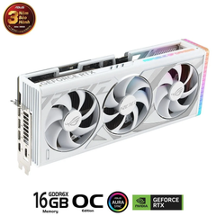 Card màn hình ASUS ROG Strix GeForce RTX 4080 SUPER 16GB GDDR6X White OC Edition (ROG-STRIX-RTX4080S-O16G-WHITE)