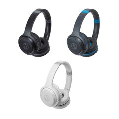 Tai nghe Bluetooth Audio Technica ATH S200BT Blue