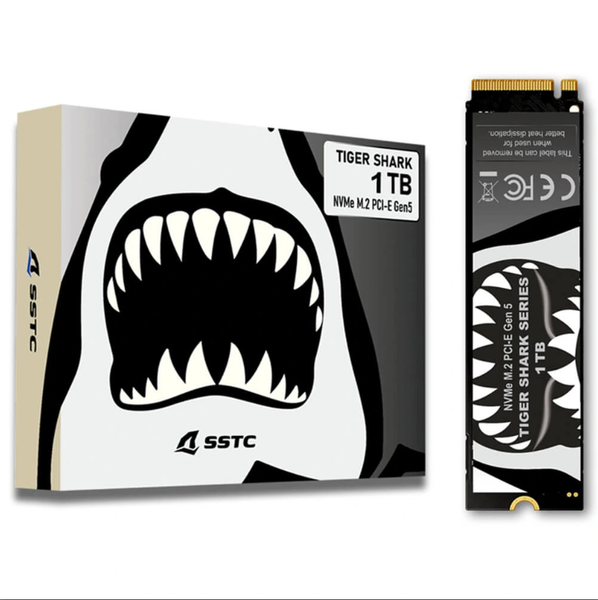 SSD TIGER SHARK NVMe M.2 PCIe 5.0 x4 1TB